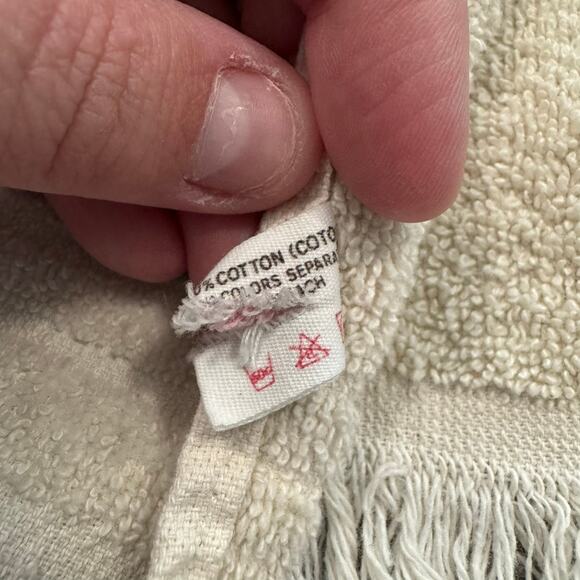 LOT of 3 Christmas Themed Hand Towels Reindeer Santa Claus Stocking & Poinsettia - Picture 8 of 11